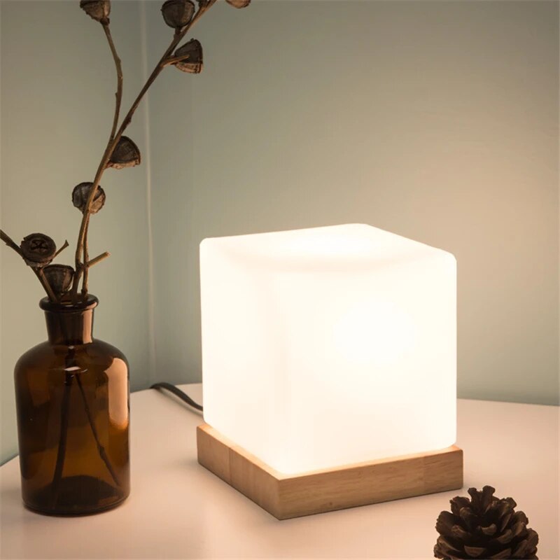 ED Quad Glass Table Lamp