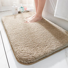 Super Thick Fluff Fiber Bath Mats