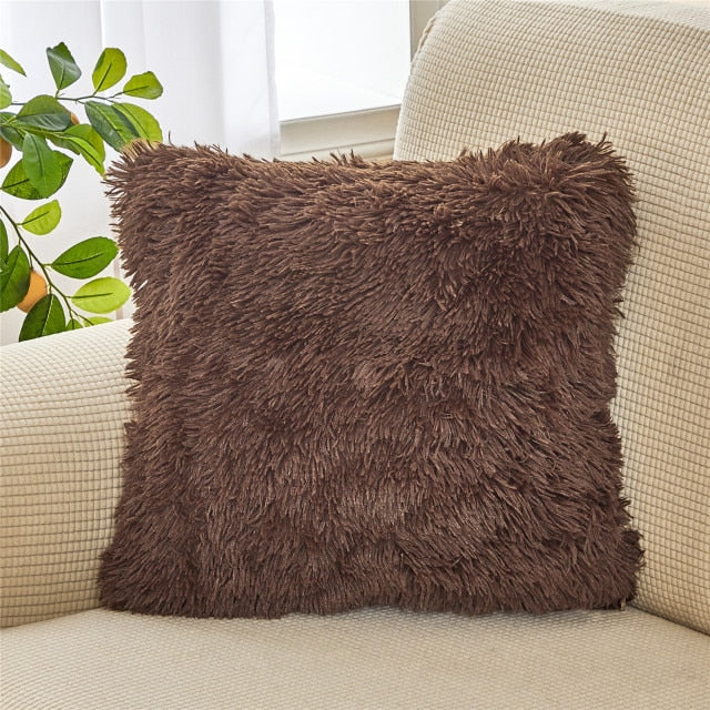 Soft Fur Cushion Cover